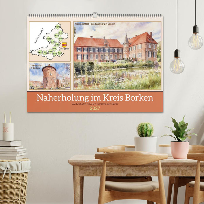 Naherholung im Kreis Borken (CALVENDO Wandkalender 2027)