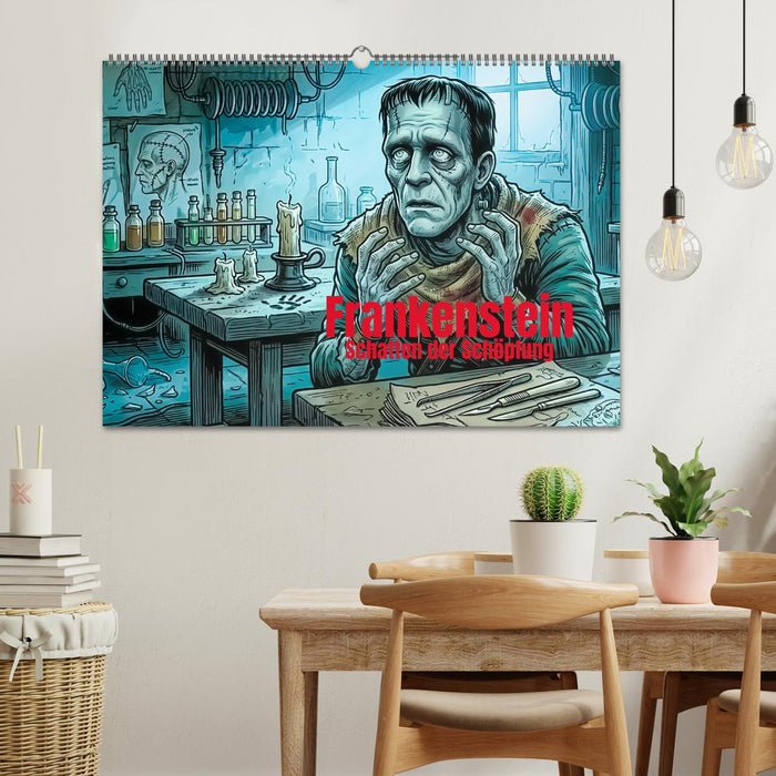 Frankenstein — Schatten der Schöpfung (CALVENDO Wandkalender 2027)