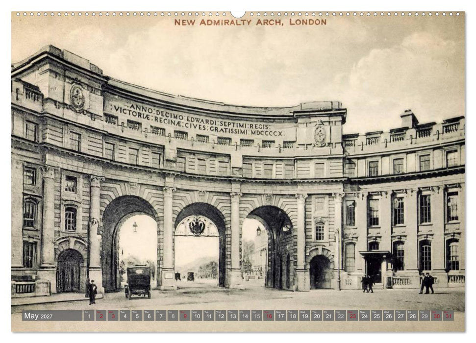 London's Old Beauty on historical photographs (CALVENDO Premium-Calendar 2027)