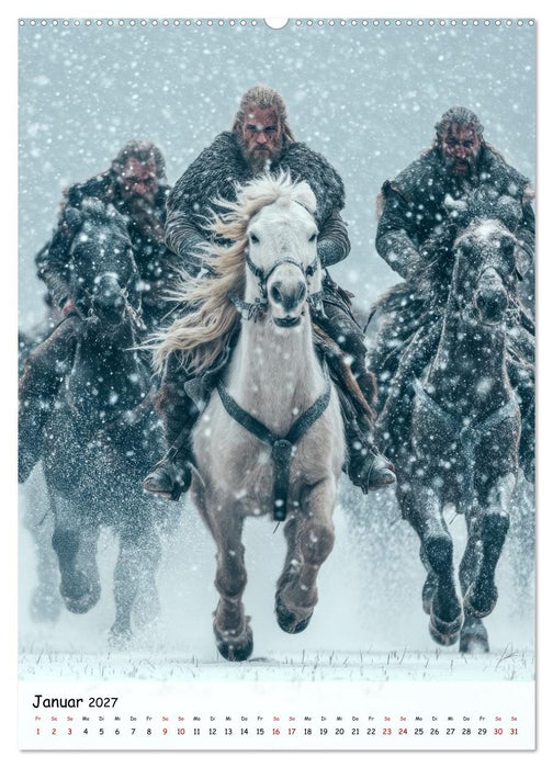Wikinger - Legenden des Nordens (CALVENDO Wandkalender 2027)