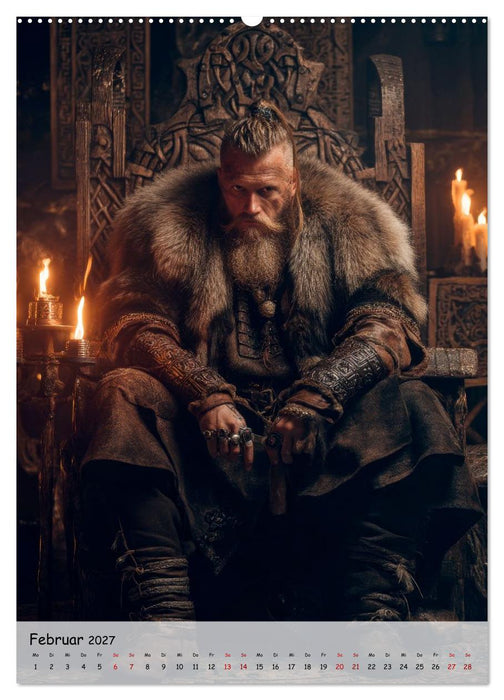 Wikinger - Legenden des Nordens (CALVENDO Wandkalender 2027)