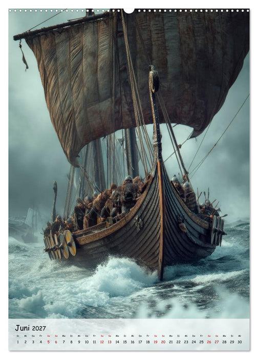Wikinger - Legenden des Nordens (CALVENDO Wandkalender 2027)