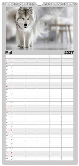Wo ein Blick genügt und die Welt leiser wird (CALVENDO Familienplaner 2027)