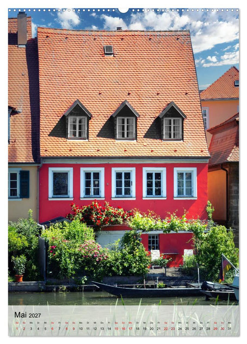 Bamberg - Faszinierende Ansichten einer einzigartigen Stadt (CALVENDO Wandkalender 2027)