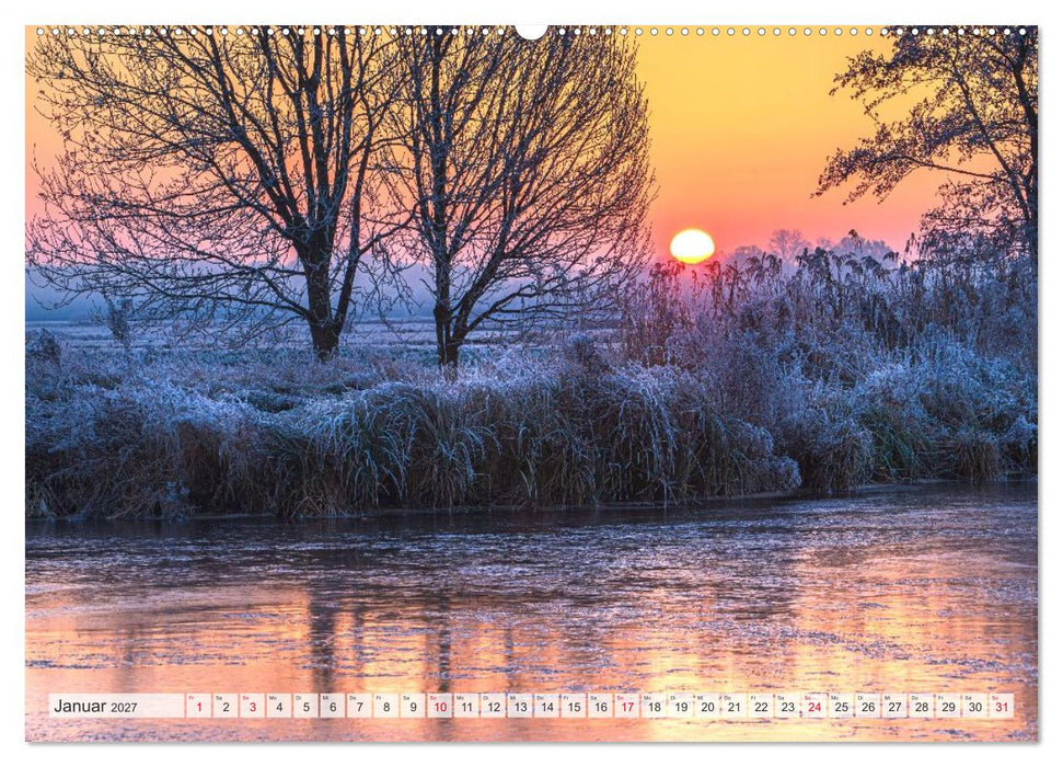 Hammelandschaften im Landkreis Osterholz-Scharmbeck (CALVENDO Premium Wandkalender 2027)