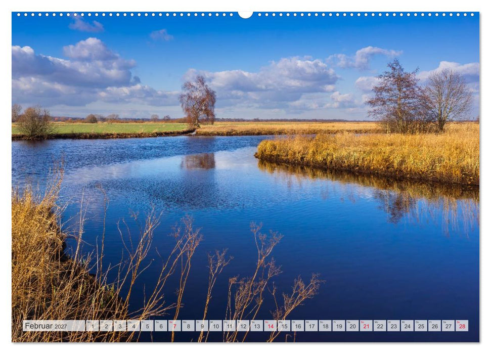 Hammelandschaften im Landkreis Osterholz-Scharmbeck (CALVENDO Premium Wandkalender 2027)