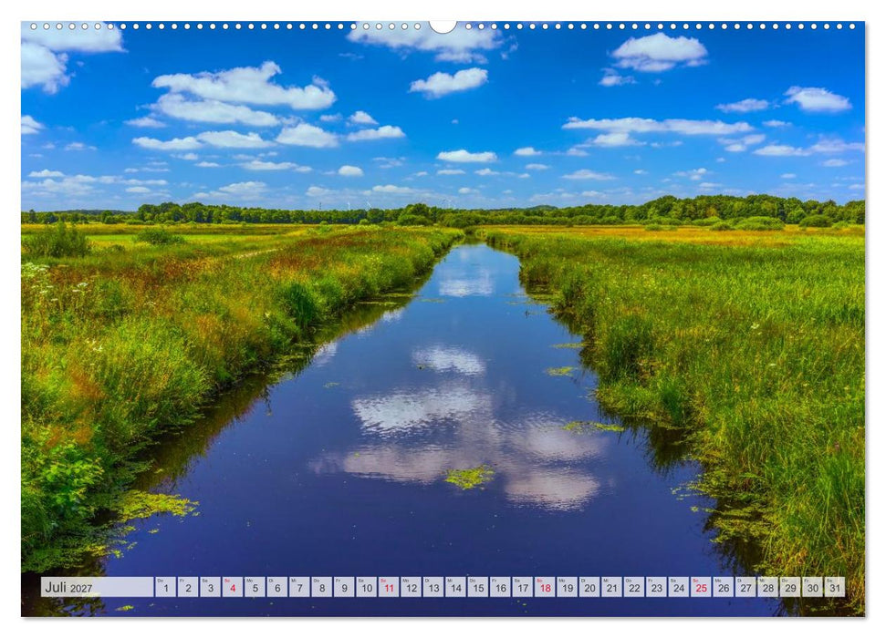 Hammelandschaften im Landkreis Osterholz-Scharmbeck (CALVENDO Premium Wandkalender 2027)