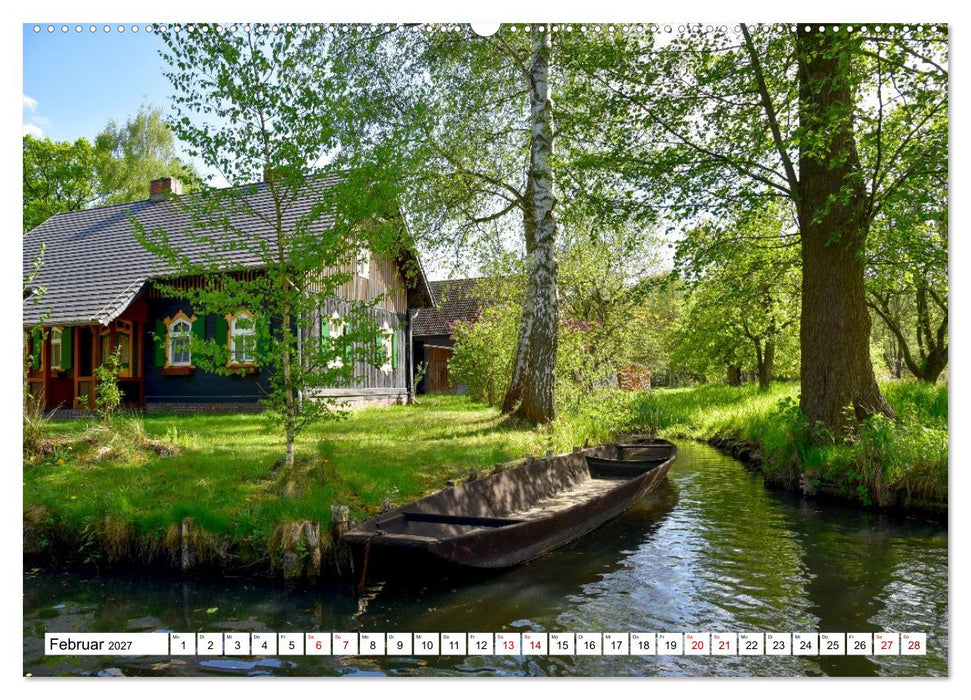 Eine Kahnfahrt im Spreewald (CALVENDO Premium Wandkalender 2027)