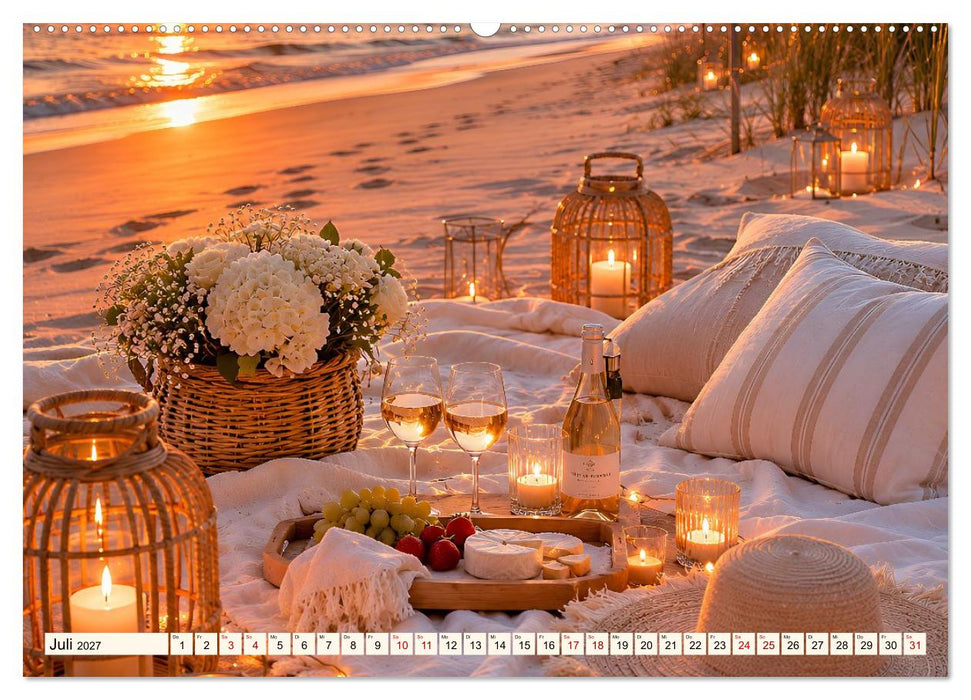 Goldene Stunden am Meer (CALVENDO Premium Wandkalender 2027)