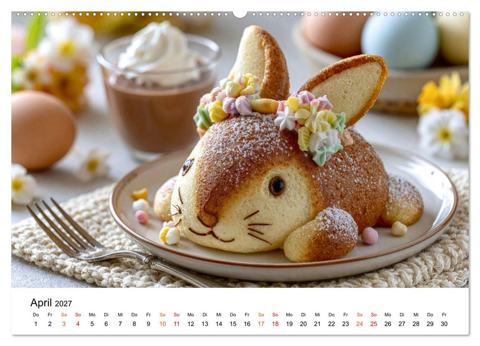 Lieblingskuchen - Süße Augenblicke (CALVENDO Premium Wandkalender 2027)