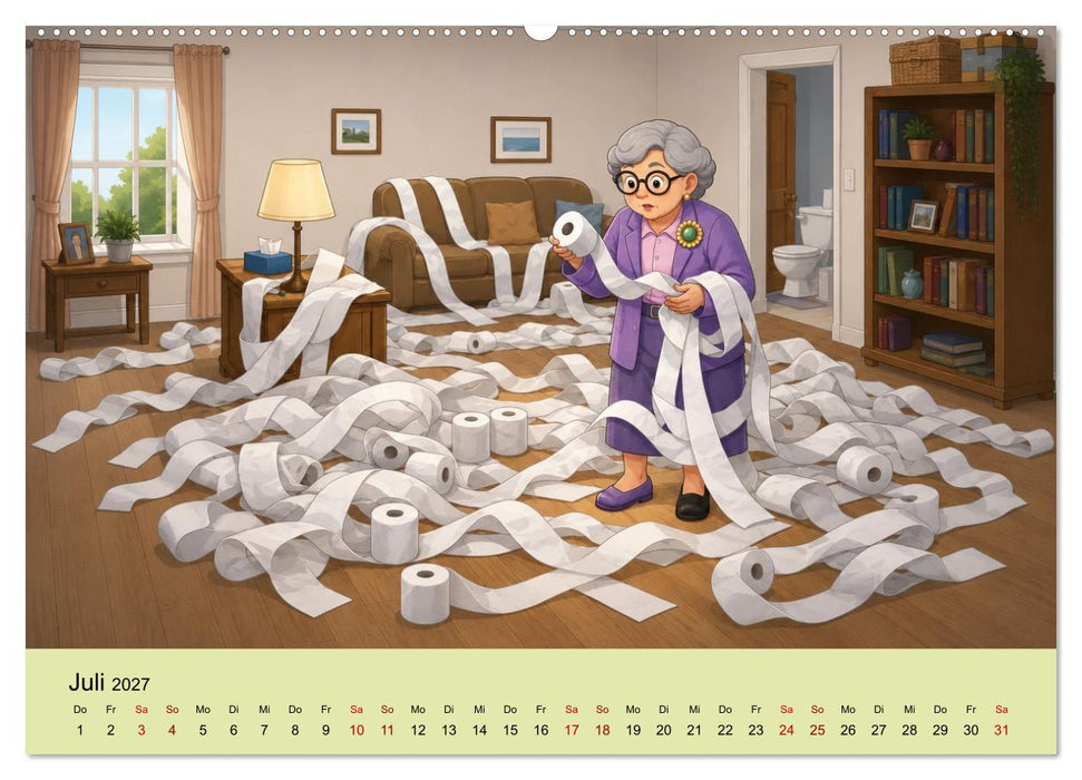 Die wunderbare Welt der Oma (CALVENDO Premium Wandkalender 2027)