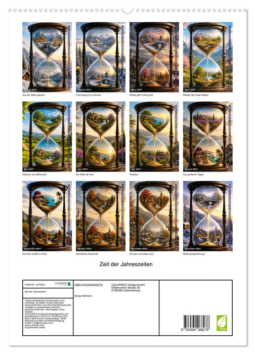 Zeit der Jahreszeiten (CALVENDO Premium Wandkalender 2027)