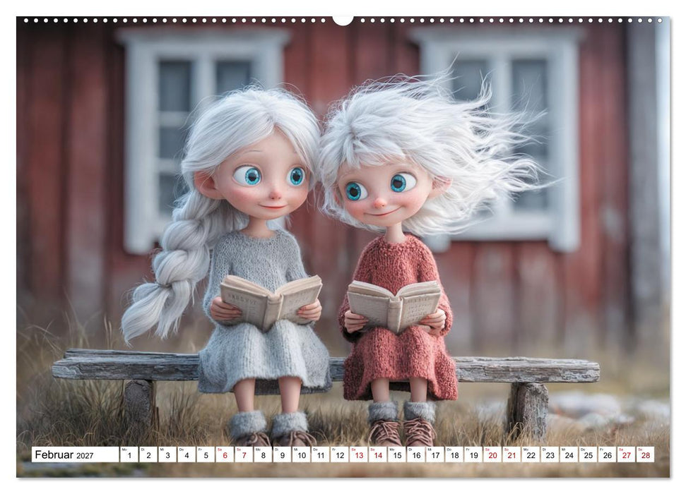 Nordwind und Kinderlachen (CALVENDO Premium Wandkalender 2027)