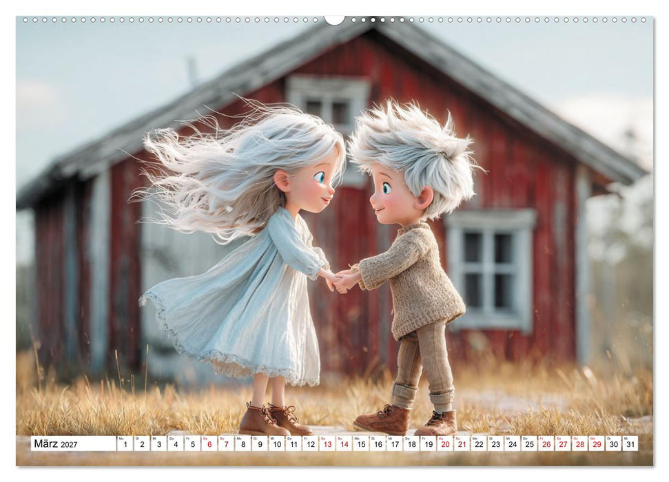 Nordwind und Kinderlachen (CALVENDO Premium Wandkalender 2027)