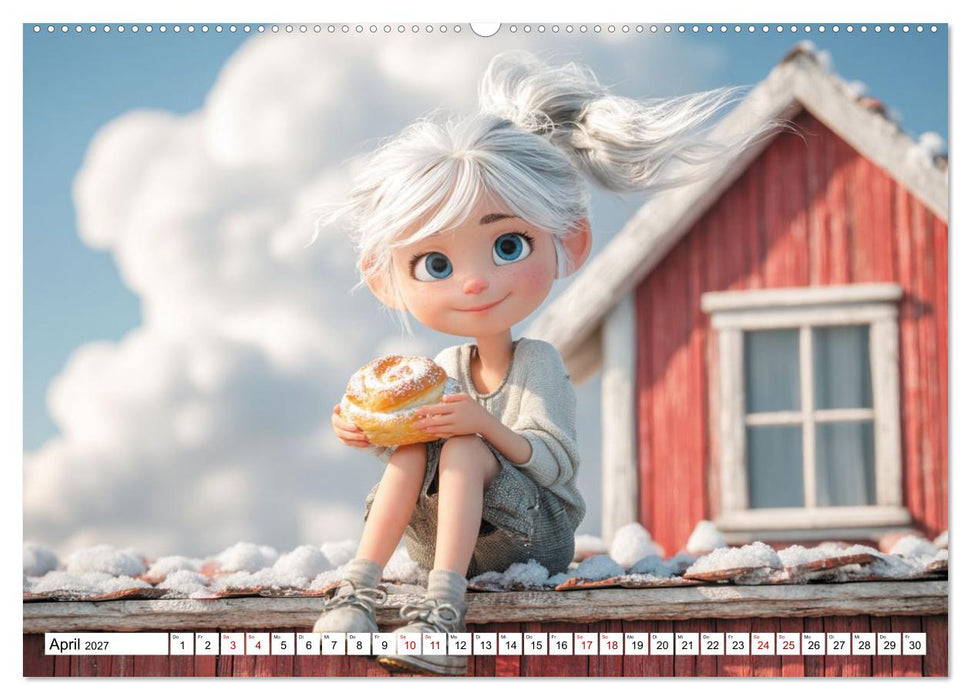 Nordwind und Kinderlachen (CALVENDO Premium Wandkalender 2027)