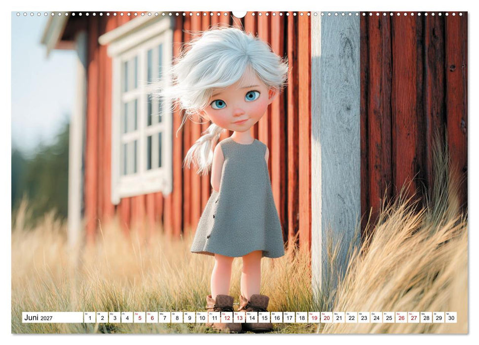 Nordwind und Kinderlachen (CALVENDO Premium Wandkalender 2027)