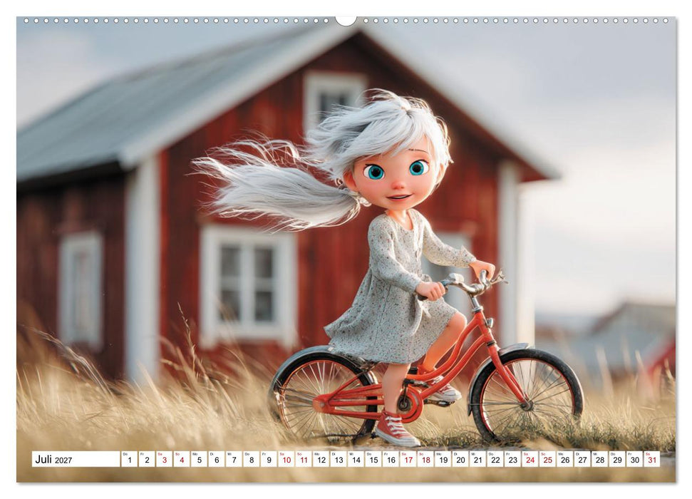 Nordwind und Kinderlachen (CALVENDO Premium Wandkalender 2027)