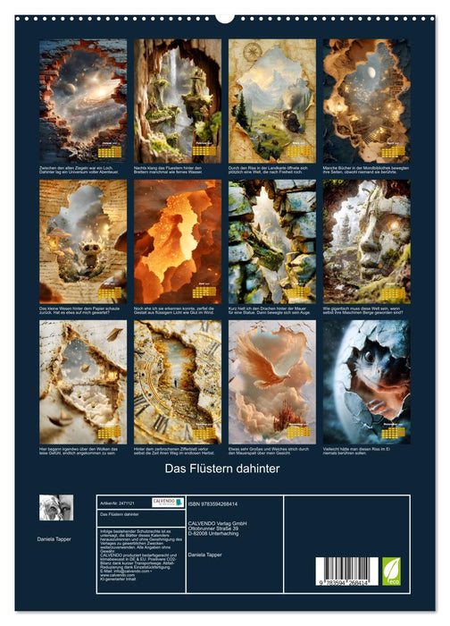 Das Flüstern dahinter (CALVENDO Premium Wandkalender 2027)