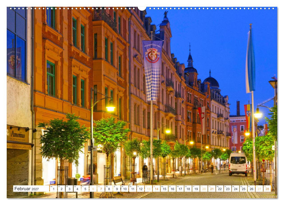 Rosenheim - Die Stadt vor den Bergen (CALVENDO Wandkalender 2027)