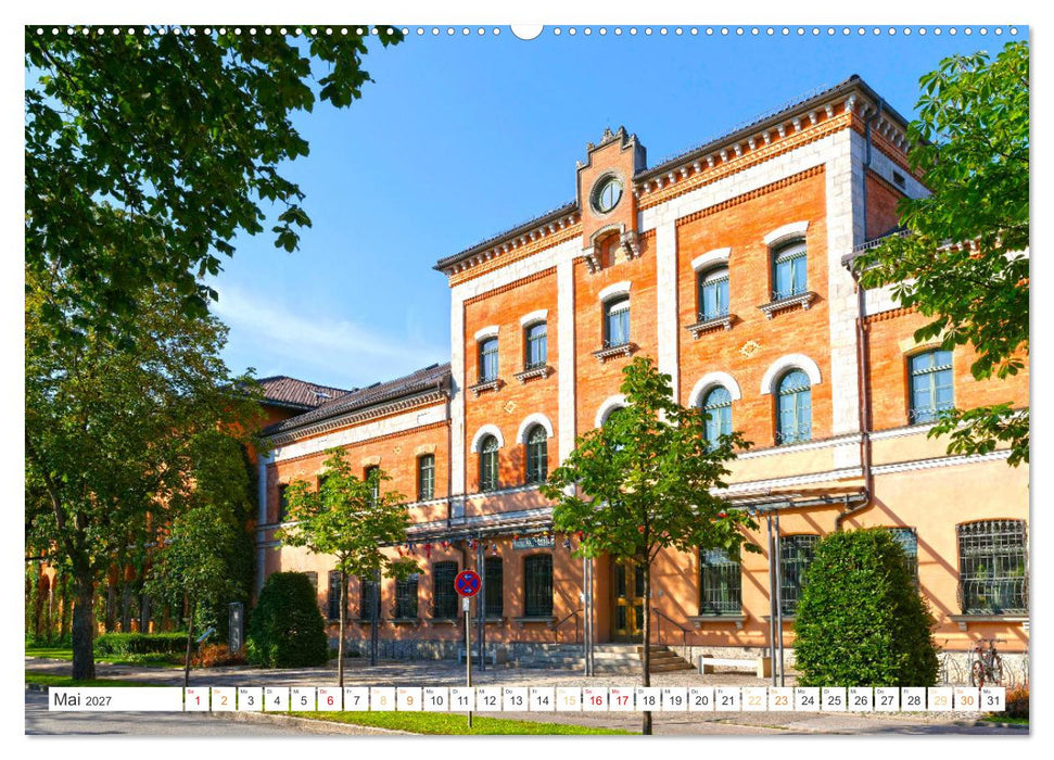 Rosenheim - Die Stadt vor den Bergen (CALVENDO Wandkalender 2027)