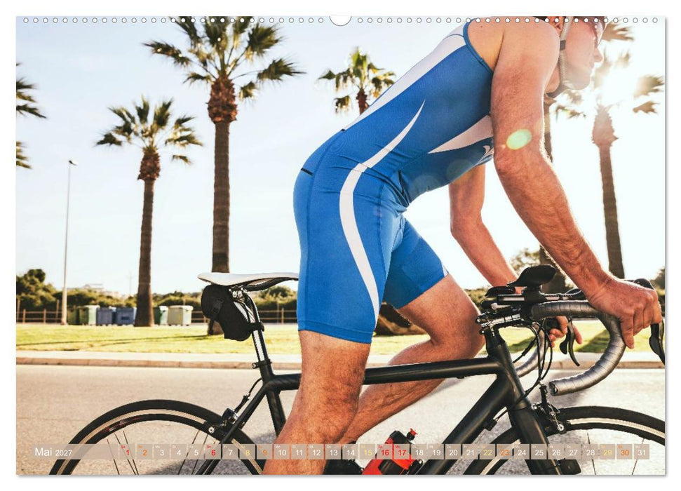 Sonne in den Speichen - Faszination Rennrad (CALVENDO Premium Wandkalender 2027)