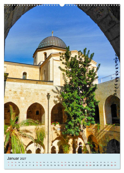 Evangelische Erlöserkirche Jerusalem (CALVENDO Wandkalender 2027)