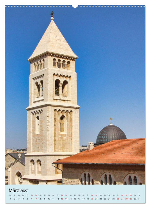 Evangelische Erlöserkirche Jerusalem (CALVENDO Wandkalender 2027)