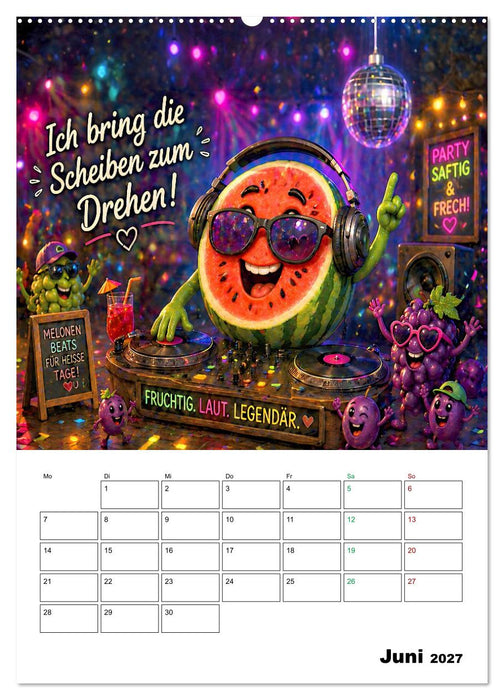 Frucht & Gemüse mit Gefühl (CALVENDO Wandkalender 2027)