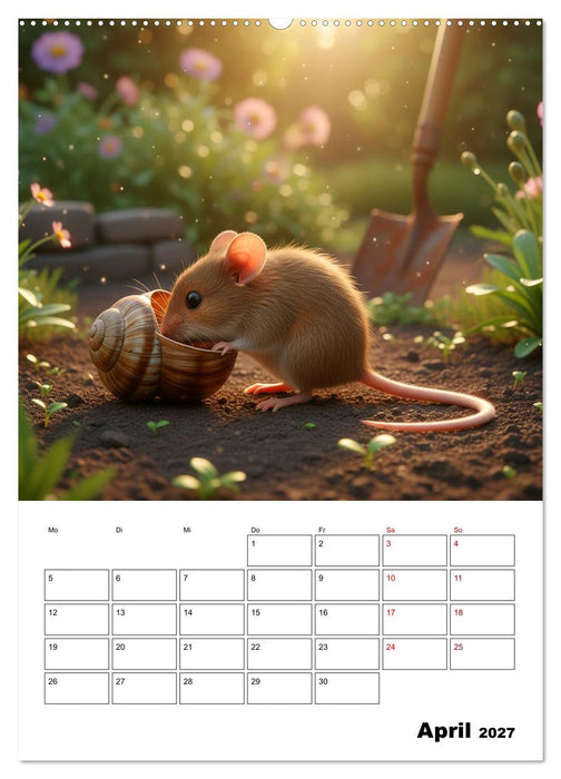 Die kleinen Stars des Gartens (CALVENDO Premium Wandkalender 2027)
