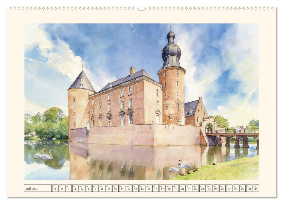 Naherholung im Kreis Borken (CALVENDO Premium Wandkalender 2027)