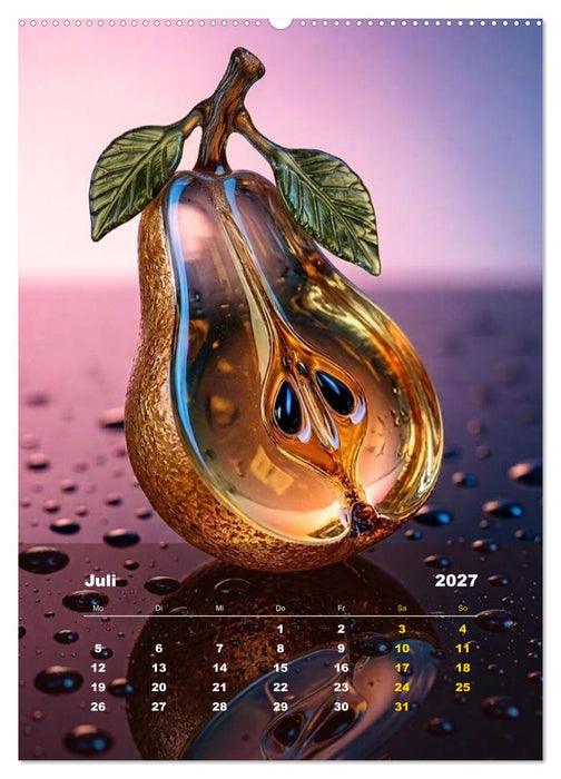 Glasfrüchte Kalender (CALVENDO Premium Wandkalender 2027)