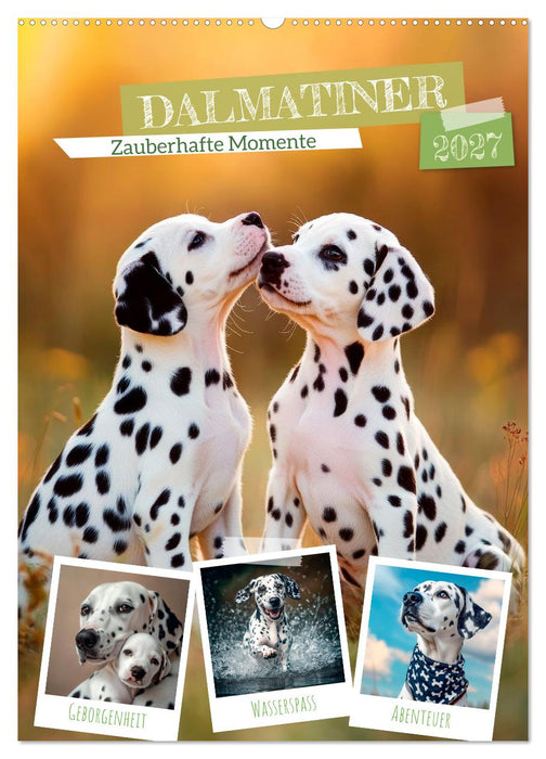 Dalmatiner - Zauberhafte Momente (CALVENDO Wandkalender 2027)