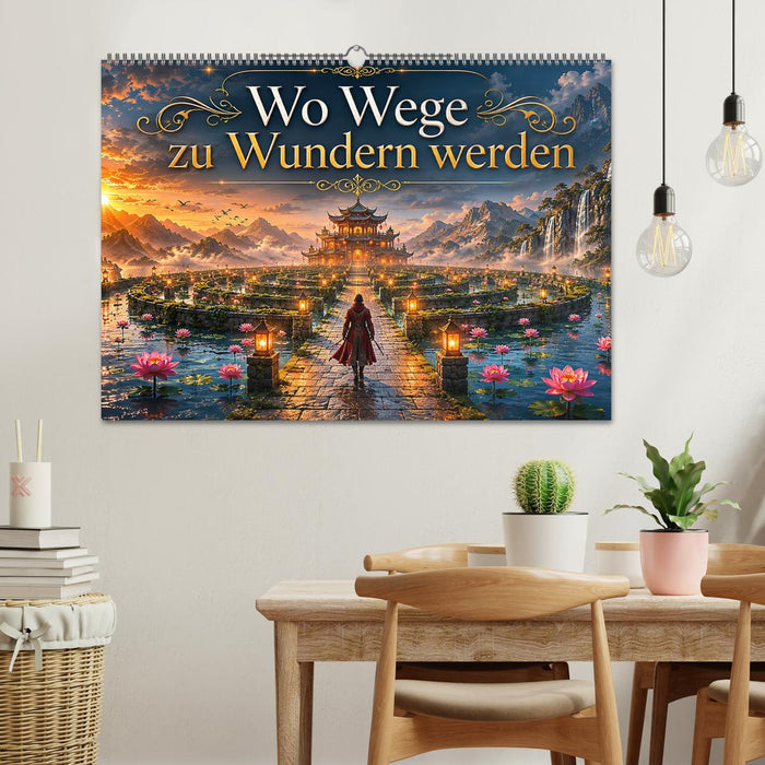Wo Wege zu Wundern werden (CALVENDO Wandkalender 2027)