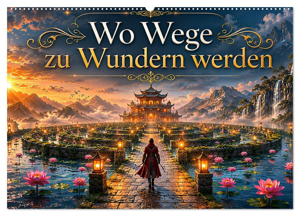 Wo Wege zu Wundern werden (CALVENDO Wandkalender 2027)