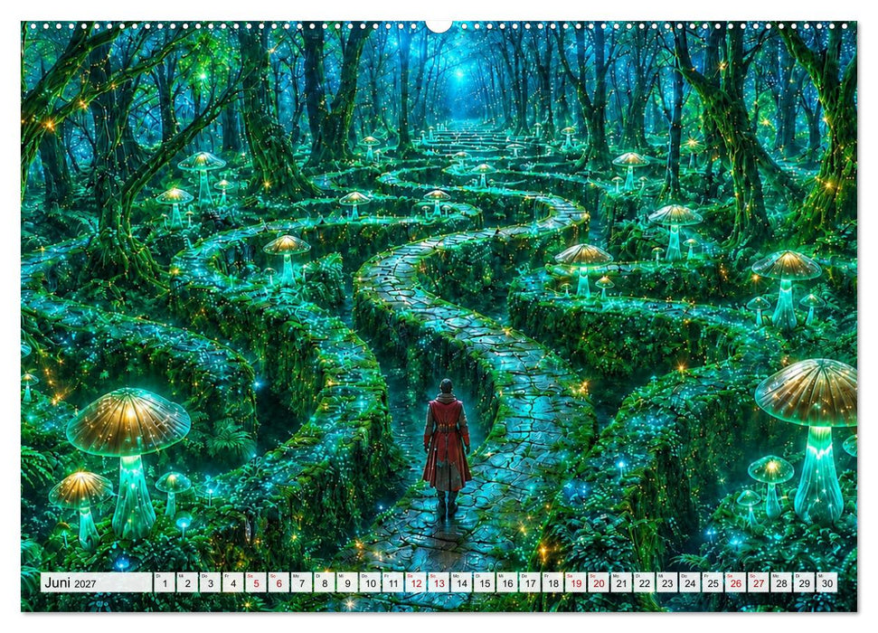 Wo Wege zu Wundern werden (CALVENDO Wandkalender 2027)