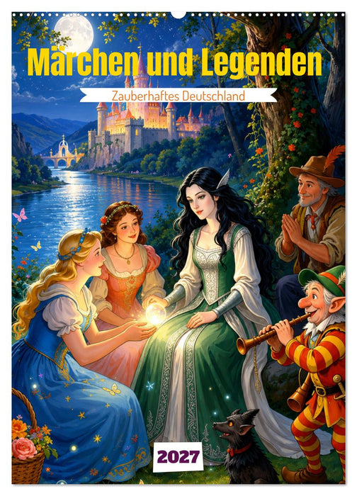 Märchen und Legenden (CALVENDO Wandkalender 2027)