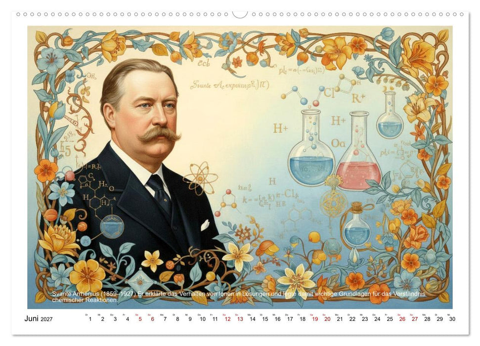 Große Chemiker der Geschichte (CALVENDO Wandkalender 2027)