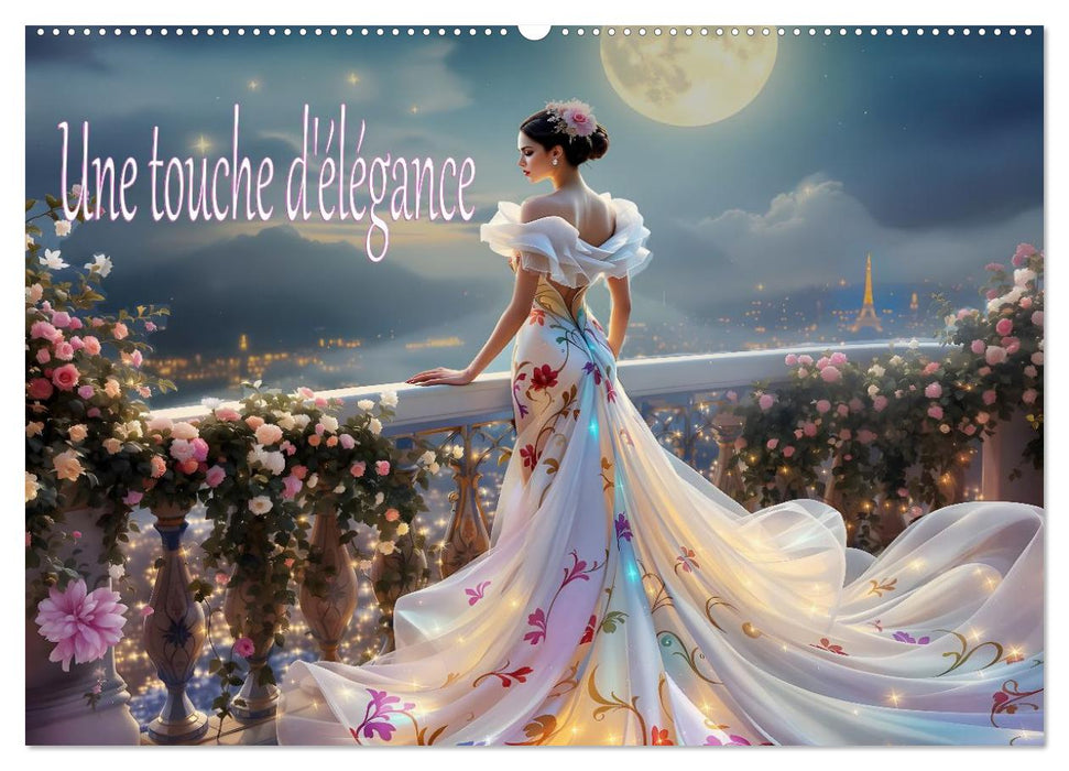 Une touche d'élégance (CALVENDO Calendrier mensuel 2027)