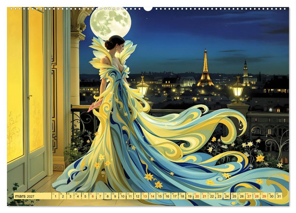 Une touche d'élégance (CALVENDO Calendrier mensuel 2027)
