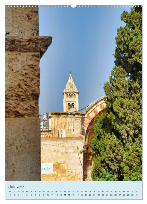Evangelische Erlöserkirche Jerusalem (CALVENDO Premium Wandkalender 2027)