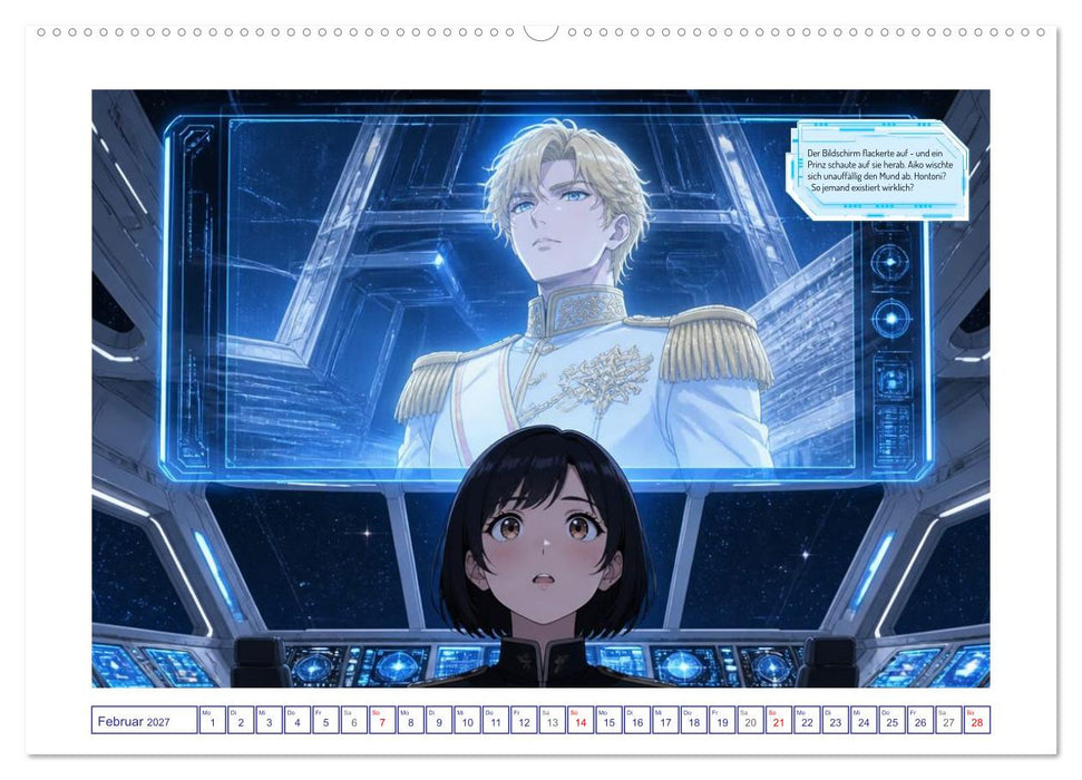 Die Kristalle von Nova Prime (CALVENDO Wandkalender 2027)