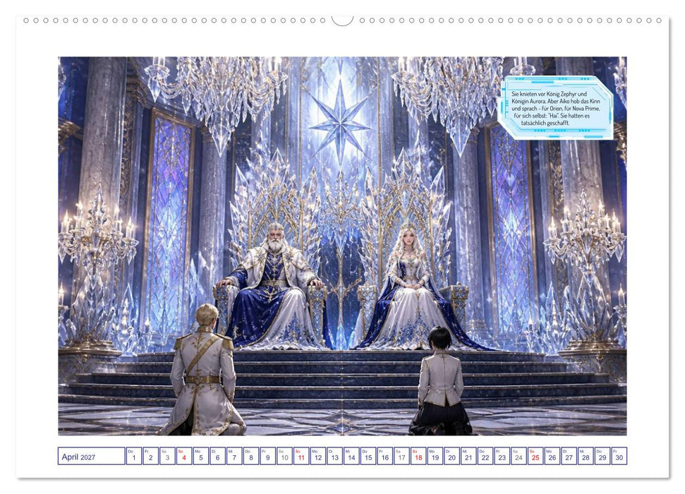Die Kristalle von Nova Prime (CALVENDO Wandkalender 2027)