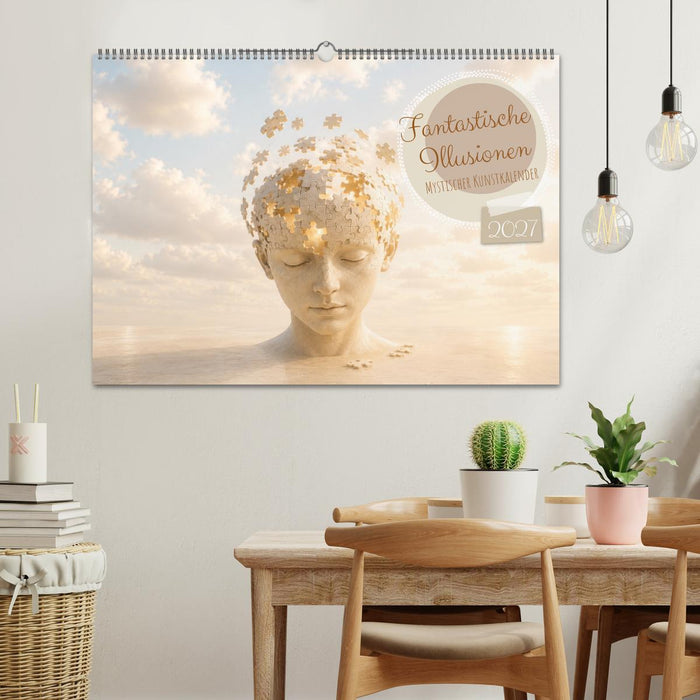 Fantastische Illusionen - Mystischer Kunstkalender (CALVENDO Wandkalender 2027)