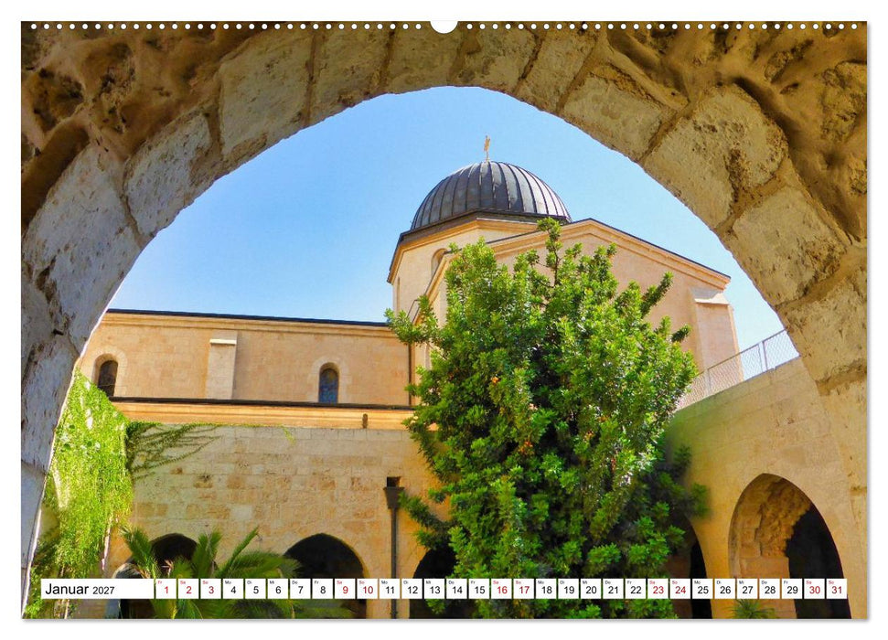 Evangelisch in Jerusalem (CALVENDO Wandkalender 2027)