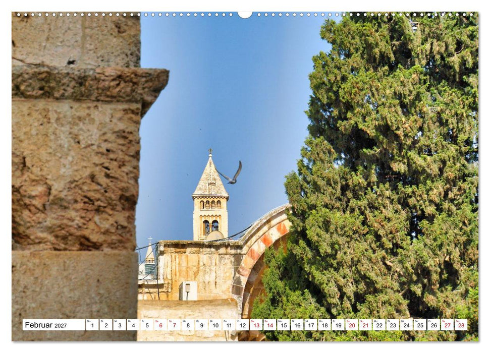 Evangelisch in Jerusalem (CALVENDO Wandkalender 2027)