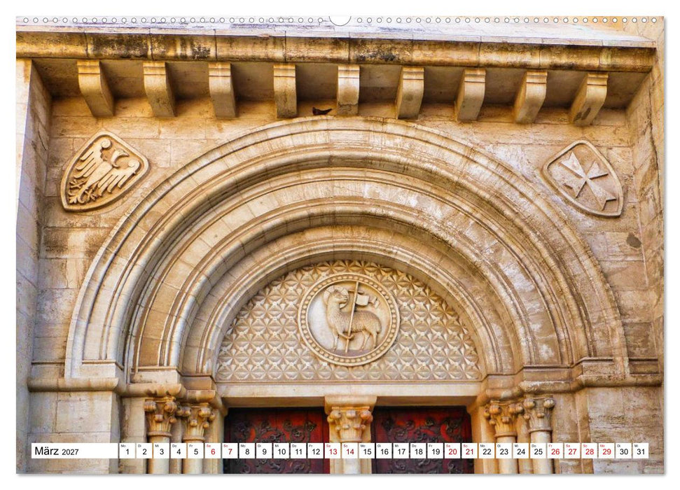 Evangelisch in Jerusalem (CALVENDO Wandkalender 2027)