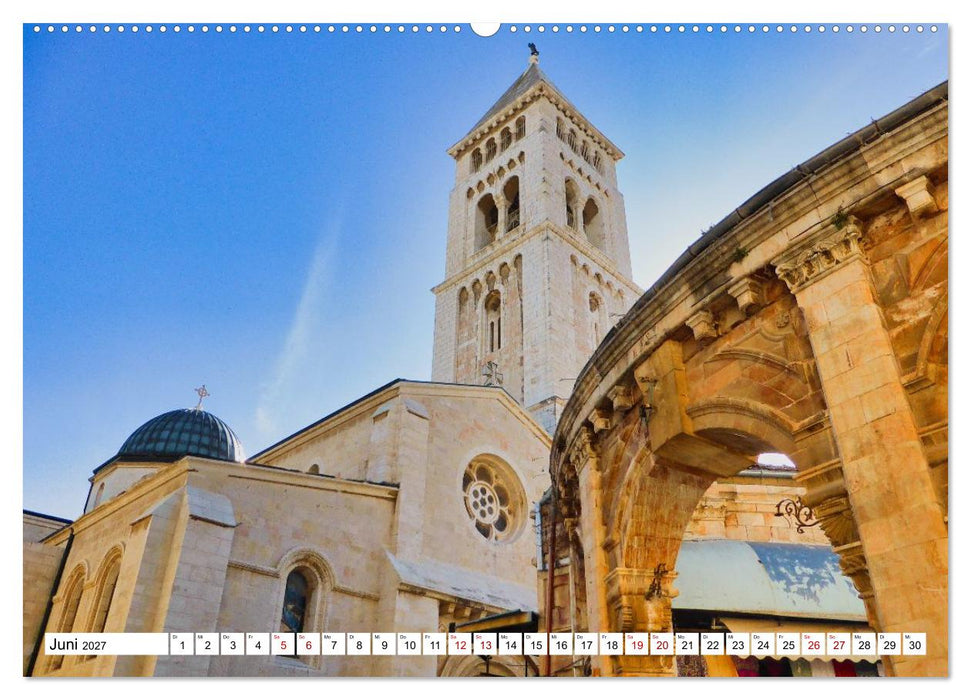 Evangelisch in Jerusalem (CALVENDO Wandkalender 2027)