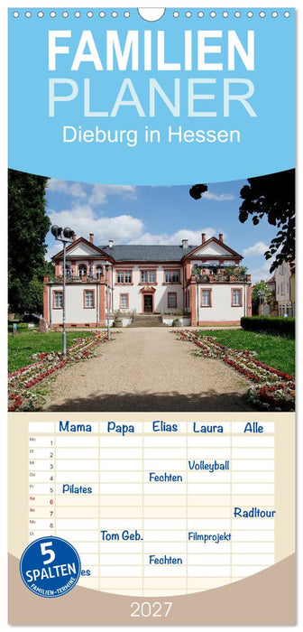 Dieburg in Hessen (CALVENDO Familienplaner 2027)