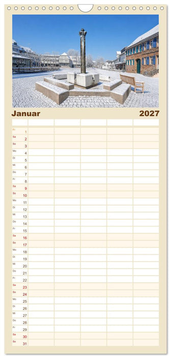 Dieburg in Hessen (CALVENDO Familienplaner 2027)