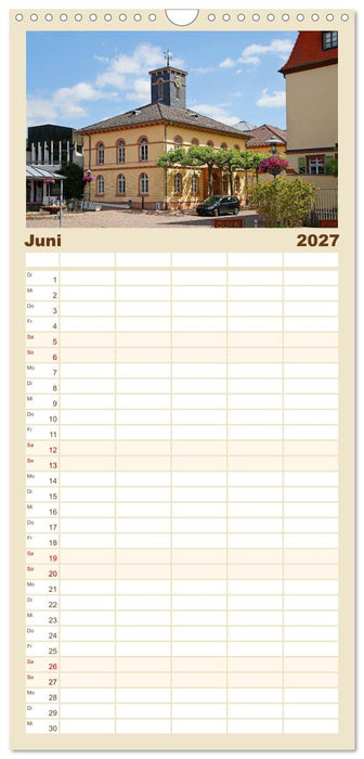Dieburg in Hessen (CALVENDO Familienplaner 2027)